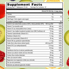 Go Healthy Complete Liquid Multivitamin | Vegan | 32 Doses | Mango and Peach Flavor