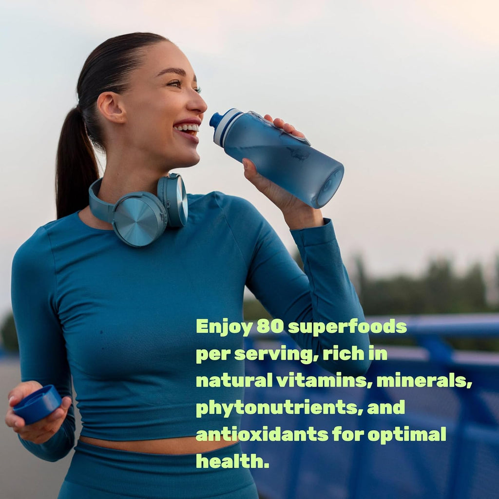 Nature’s Fruits & Veggies Suplemento, 240 Cápsulas Vegetales – 80 Superalimentos Integrales para el Equilibrio Diario