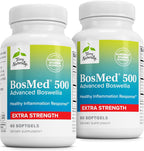 BosMed 500 Extra Fuerte - Extracto de Boswellia Serrata - 60 cápsulas blandas (Paquete de 2)