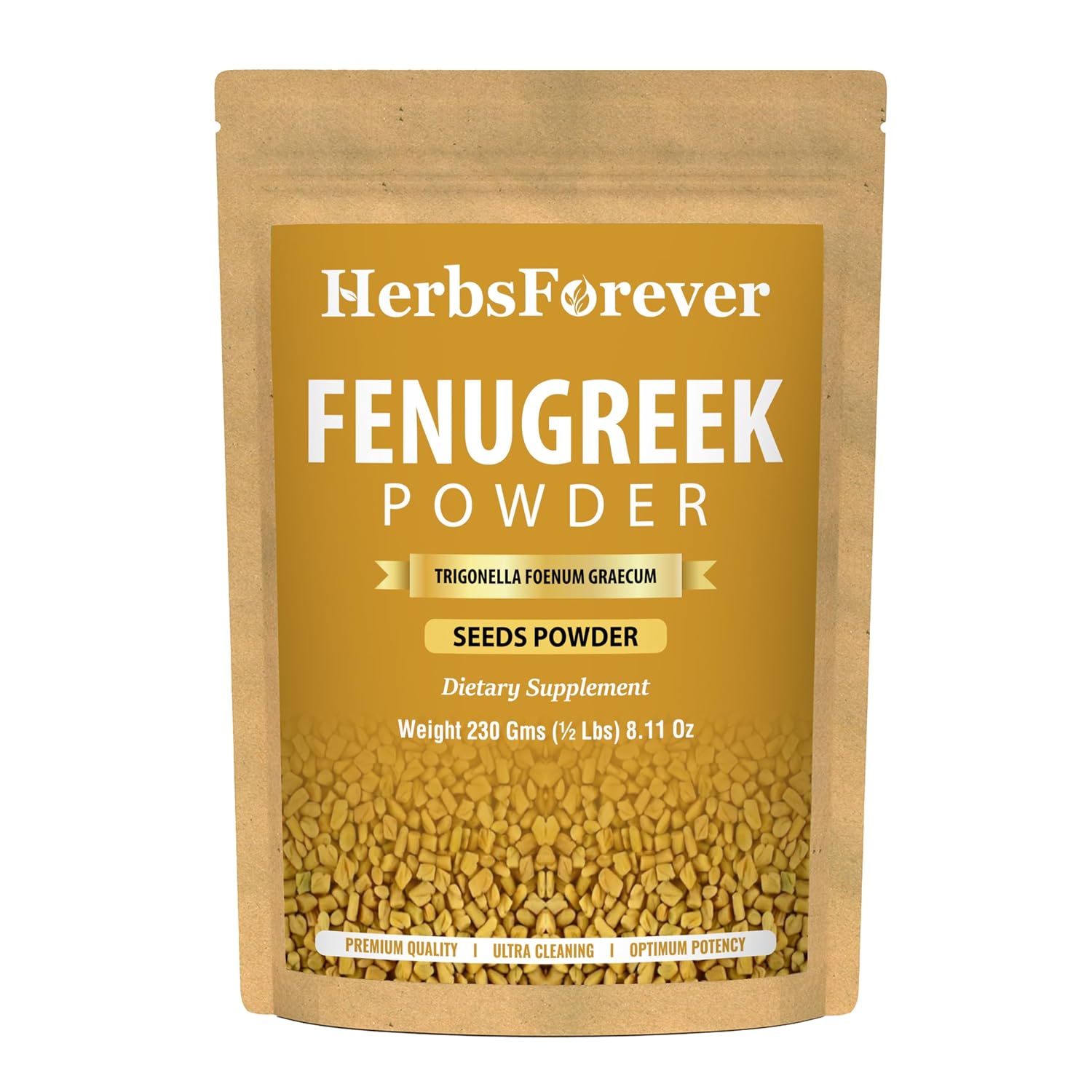 HerbsForever Fenugreek Powder (Seeds) 230 g