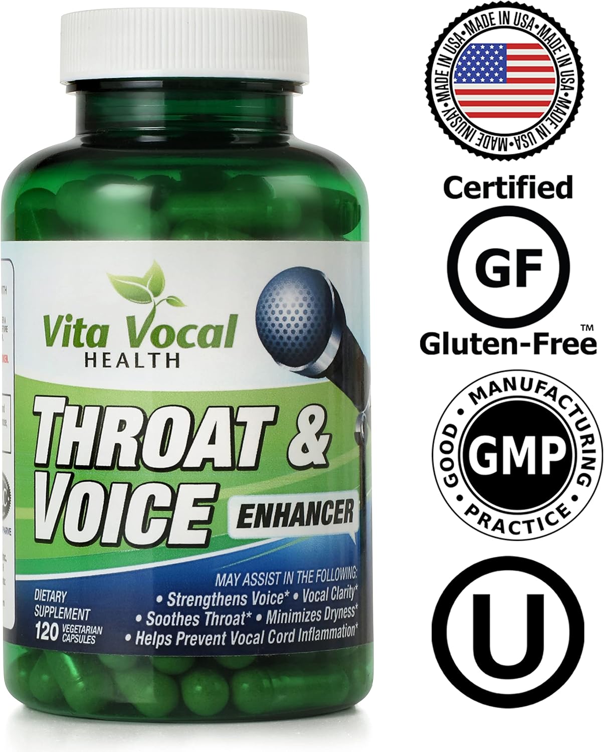 VitaVocal Throat & Voice Enhancer – Complemento para la Voz