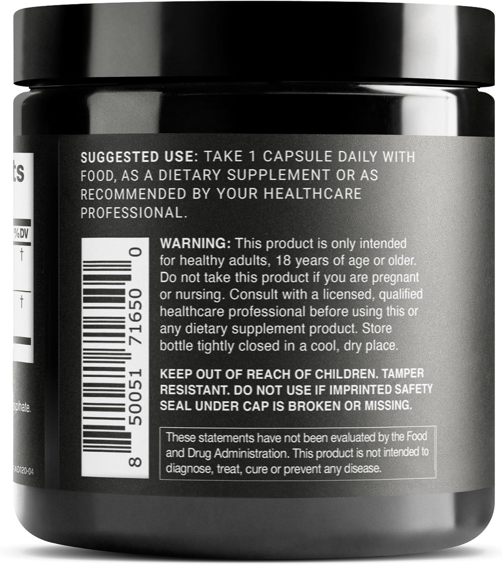 Tongkat Ali Fadogia Agrestis - Ultra High Potency 200:1 Tongkat Ali & 30:1 Fadogia Agrestis - 2% Eurycomanone - Third-Party Lab Tested - 120 Capsules