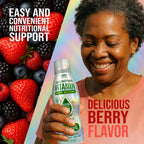 MBS Biotechnology Multivitamínico Líquido para Adultos – Complejo Diario con Superalimentos, CoQ10, Complejo B, Cúrcuma y PQQ – Sabor Berry, 500 ml