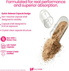 Healthfare Garra del Diablo Raíz | 2600mg Suplemento Herbal | 120 Cápsulas Veganas | Extracto Concentrado para Apoyo Articular