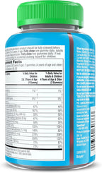 Flintstones Multivitaminas para Niños, Gominolas Sin Azúcar, con Vitaminas A, C, E, B6 y B12, Sabor Frambuesa, 60 Gominolas