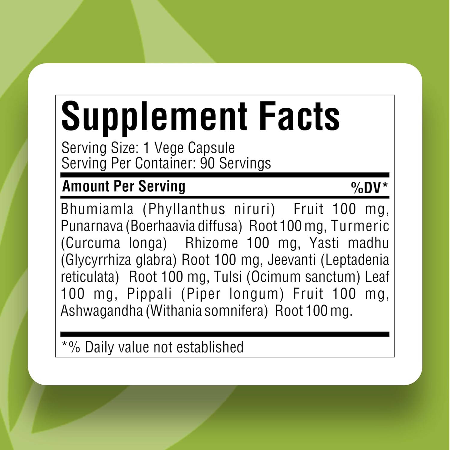 Enviro Care Cápsulas Ayurvédicas para Viajes - 90 Cápsulas Vegetales de 800 mg
