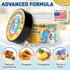 Probióticos para Perros con Prebióticos - 120 Comprimidos Sabor Pollo