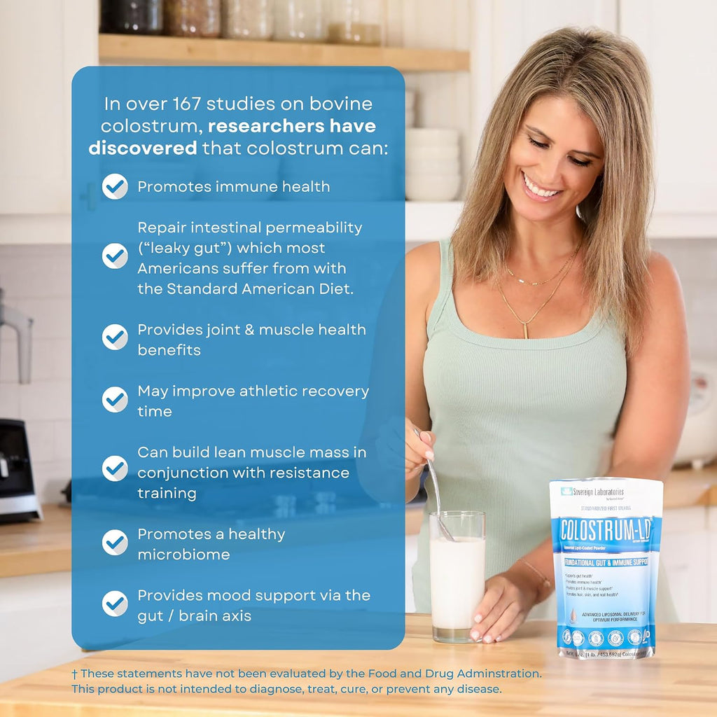 Colostrum-LD en Polvo Liposomal - 90 Porciones (454g)