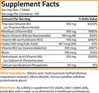 Bronson Super B100 Complejo B Vitamina B Liberación Sostenida - 120 Comprimidos