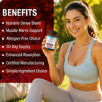 TRUEMED Malato de Magnesio 1350mg – 90 Cápsulas