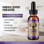 MycoDog Clarity - Complemento para la función cognitiva en perros mayores