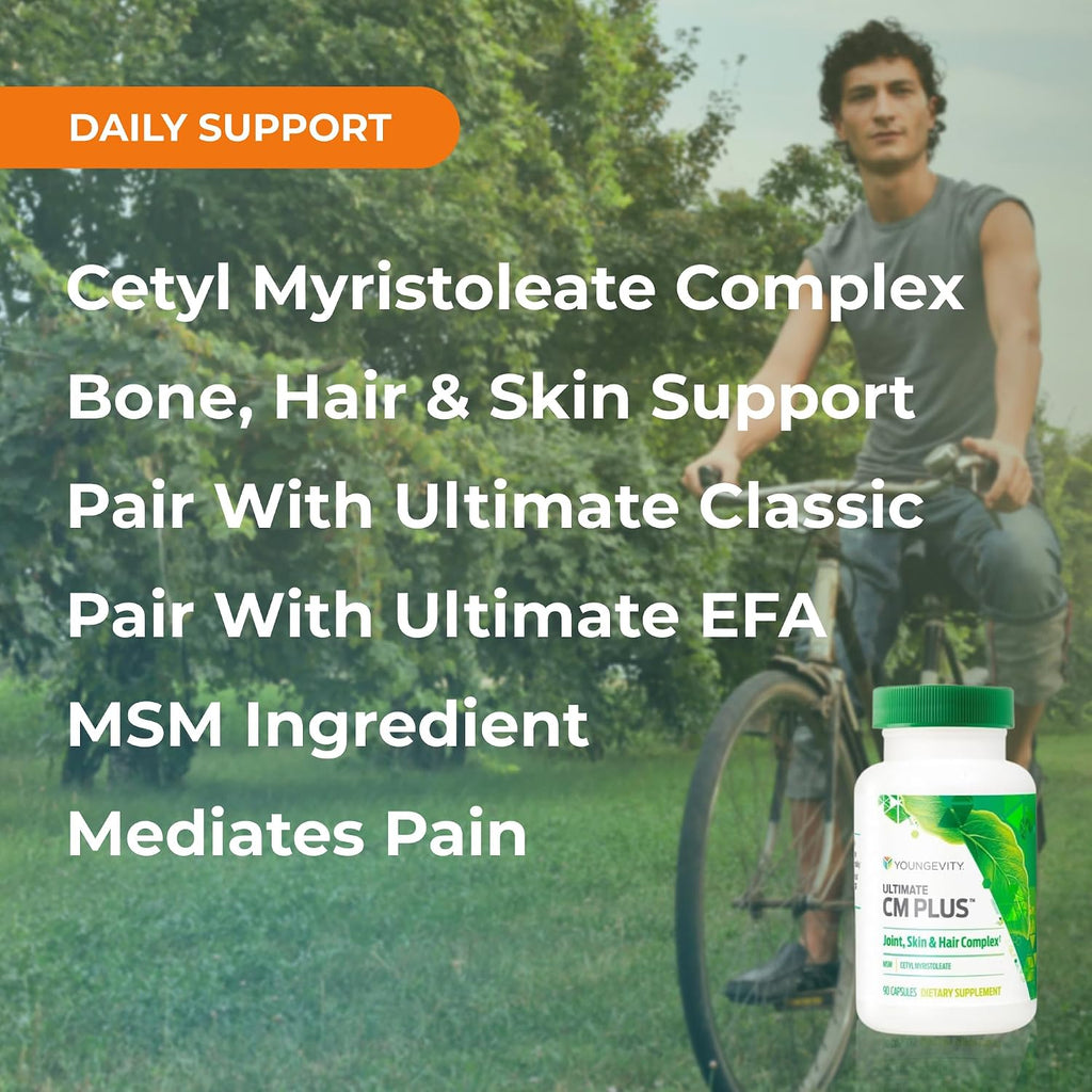 Youngevity Ultimate CM Plus - Complejo para la salud ósea y muscular (90 cápsulas)