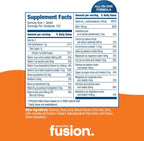 Bariatric Fusion Multivitamínico Masticable con Hierro Sabor Crema de Naranja - 120 Comprimidos