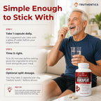 Truthentics GlucoPlus Apoyo Metabólico - 60 Cápsulas Vegetales