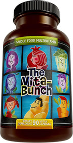 Hippie Farms Whole Food Multivitamin – Complejo Multivitamínico con Frutas y Super Greens, 90 Cápsulas Veganas