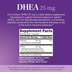 DHEA 25 mg Cápsulas (90 Unidades) – 21st Century
