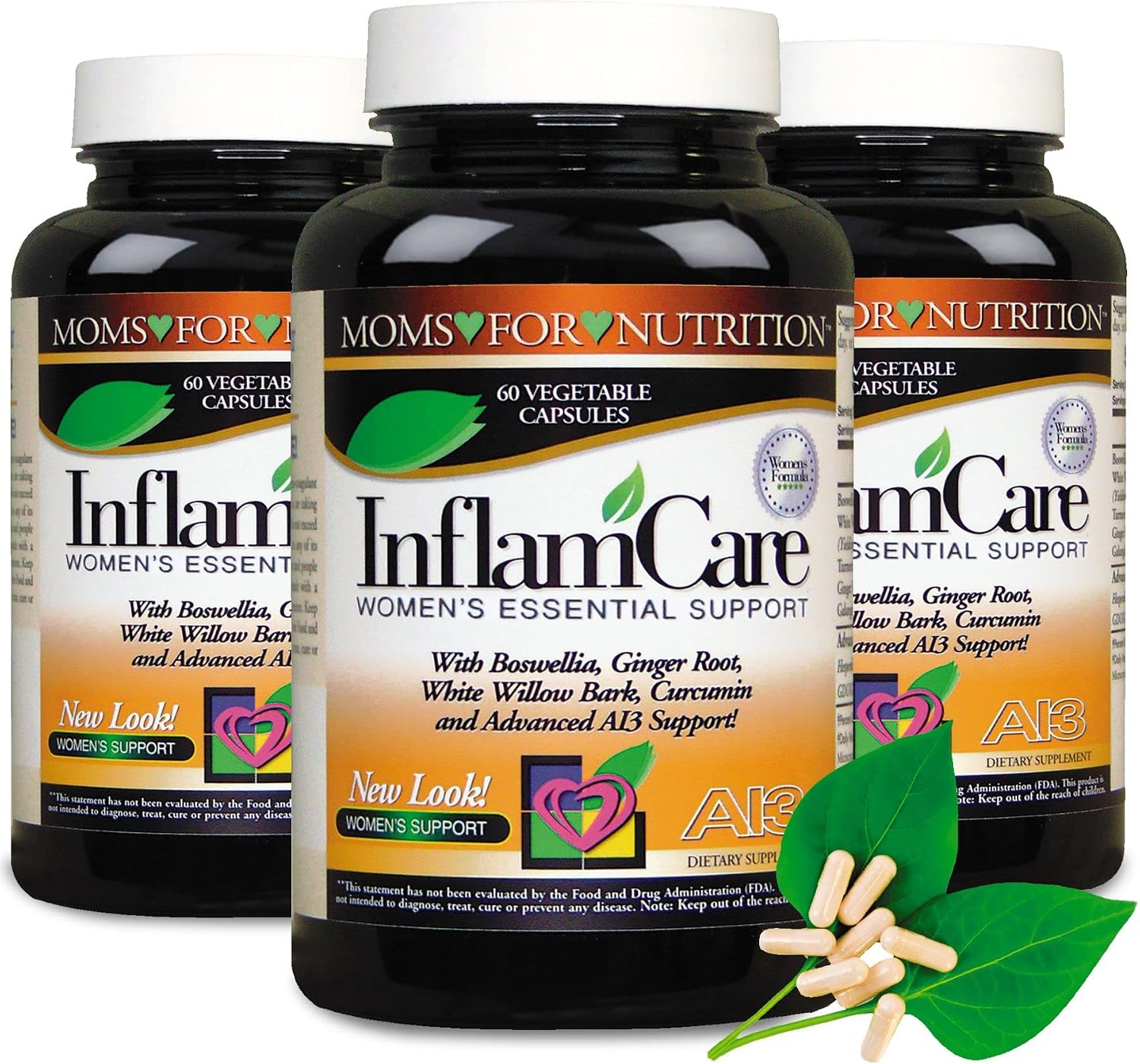 InflamCare 3000MG Fórmula Femenina - Sin Gluten (120 Comprimidos)