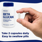 Immutol Suplemento de Apoyo Inmune - 750mg Beta Glucano 1,3 1,6 - 60 Cápsulas