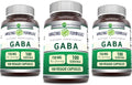 Amazing Formulas GABA 750mg por Porción Cápsulas Vegetales - 3 Pack (300 Cápsulas)