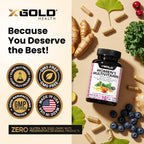 Multivitamínico Vegano para Mujeres 50+ con Superalimentos Orgánicos - 90 Cápsulas