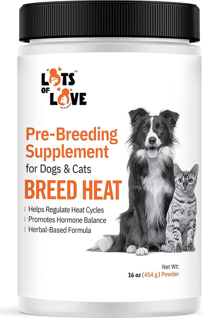 Breed Heat - Suplemento Reproductivo para Perros y Gatos (Antes Thomas Labs, Mismo Producto) - 454 g Polvo – Image 1