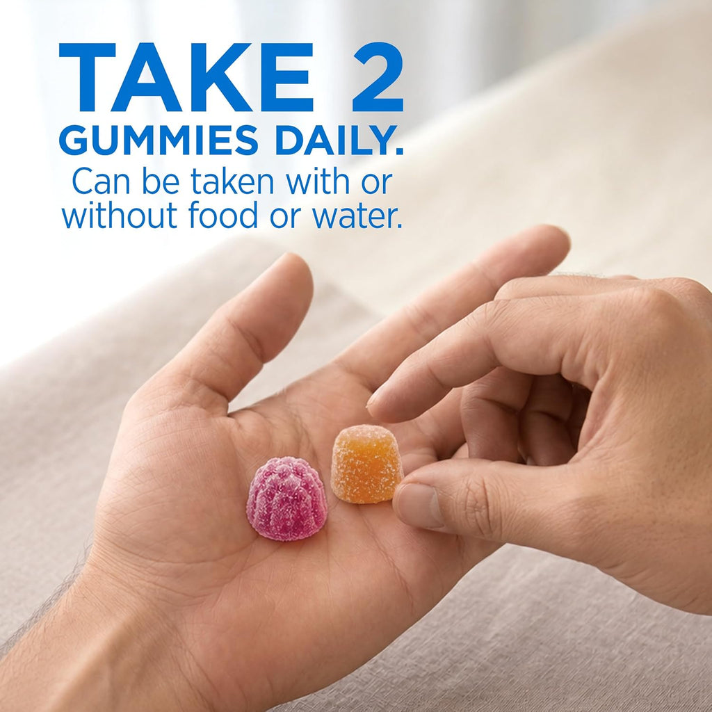 Centrum MultiGummies Gomitas Multivitamínicas para Hombres, Sabor Fruta Variada - 170 Gomitas