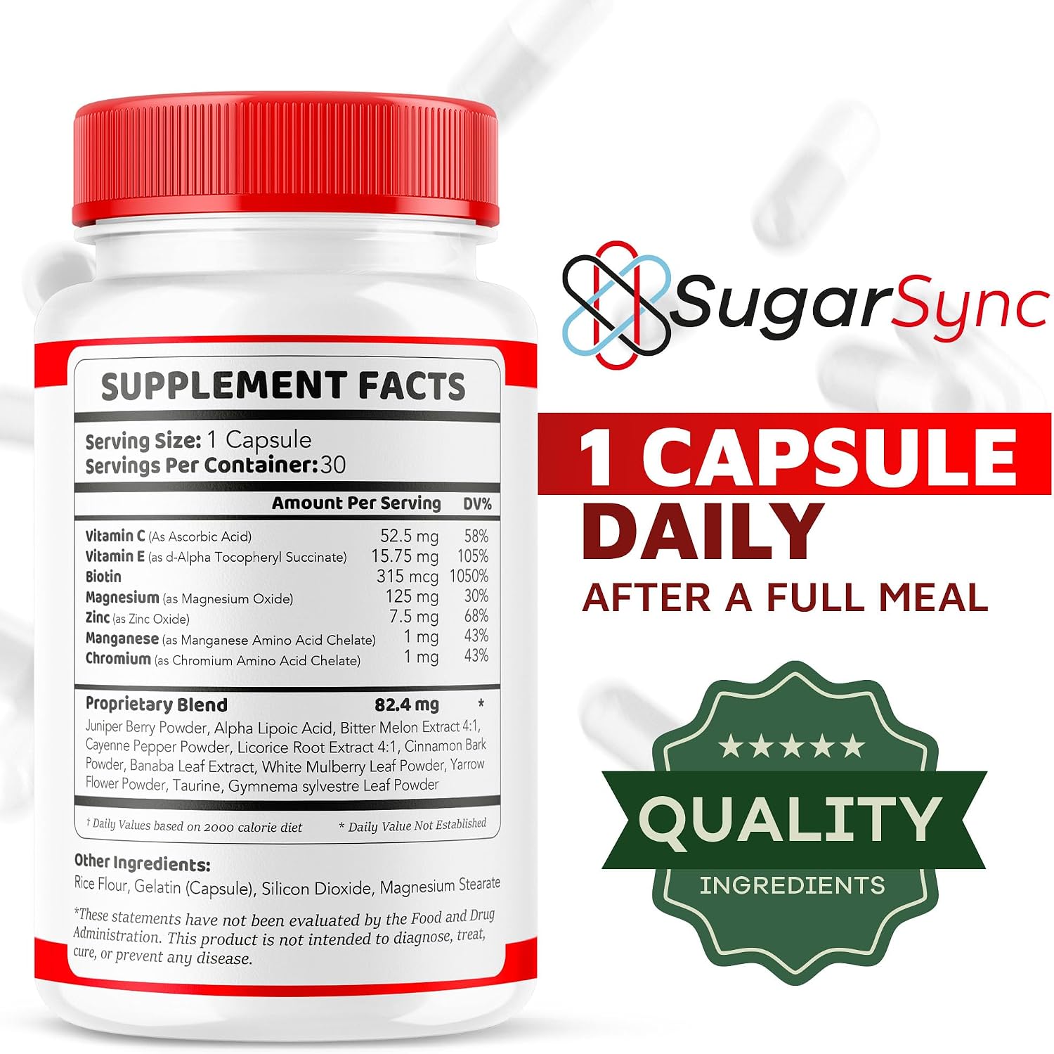 (3 Pack) Sugar Sync Glyco Optimizer – 90 Cápsulas