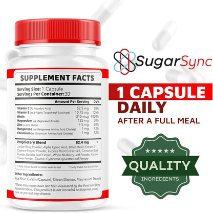 (3 Pack) Sugar Sync Glyco Optimizer – 90 Cápsulas