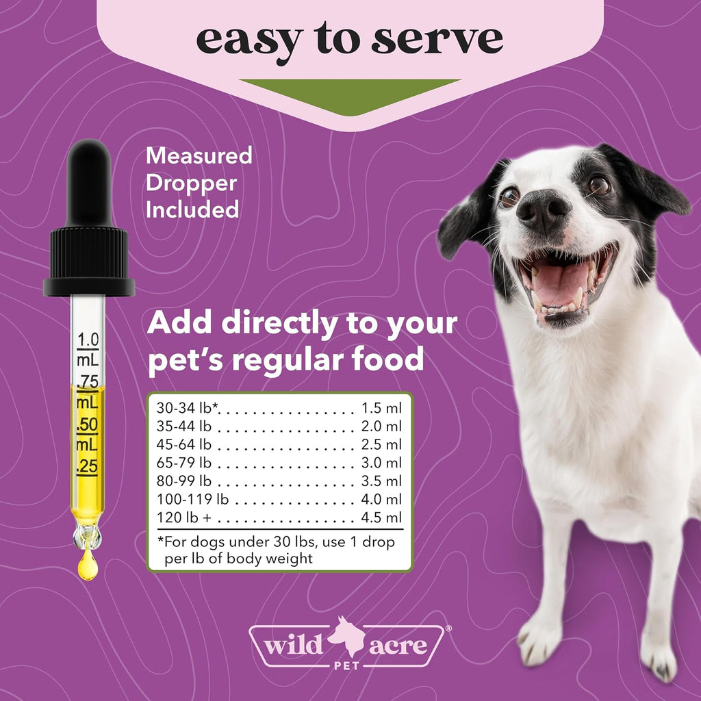 Wild Acre Cardo Mariano para Perros - Sabor Bacon - 60 ml