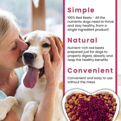 Olewo Remolacha Roja para Perros Granulado – Complemento Alimenticio para Apoyo Interno, Sensibilidad de la Piel y – Image 8