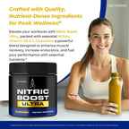 Nitric Boost Ultra Purple Powder - Suplemento para Hombres con BCAA (2 Envases)
