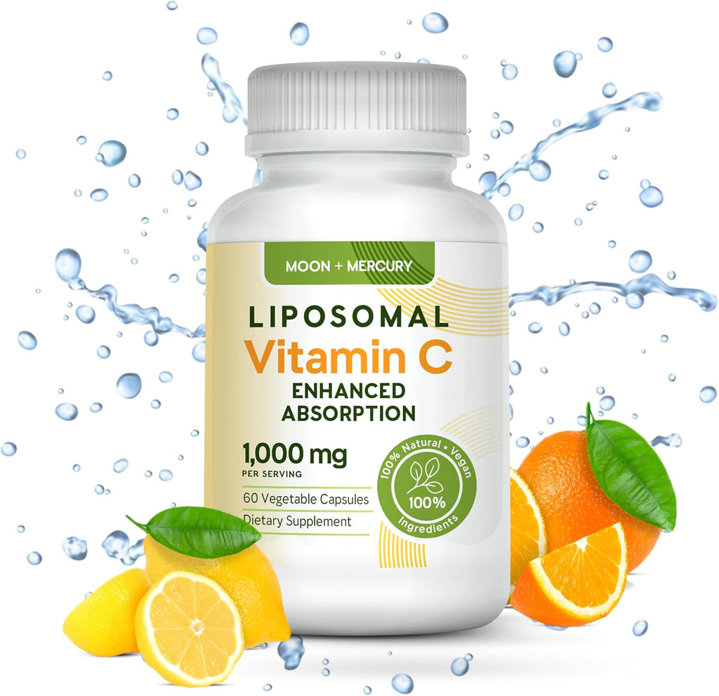 Vitamina C Liposomal 1000mg – 60 Cápsulas – Moon + Mercury