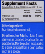 Vitamina D 1000 UI, 180 gotas