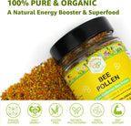 Polen de Abeja Orgánico 200g | Certificado USDA y UE | ottoman organic