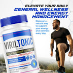 LIVORKA Viriltonic Cápsulas, Fórmula Avanzada de Apoyo (60 Cápsulas)