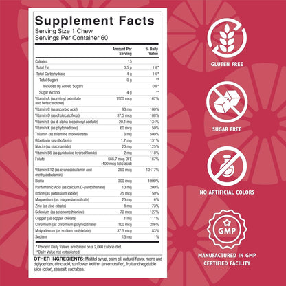 Celebrate Vitamins Multivitamínico – Vitamina D3 (colecalciferol): favorece la absorción de calcio y fósforo, – Image 3