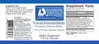Vocal IMMUNITION - Fórmula Inmunológica Herbal y Orgánica para Cantantes