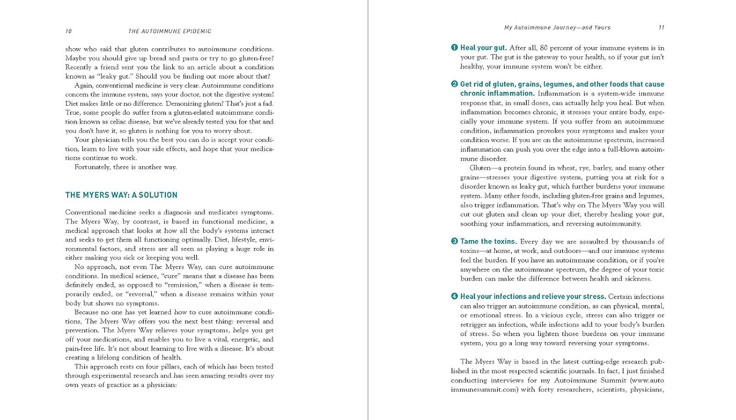 The Autoimmune Solution: Prevenir y revertir el espectro completo de síntomas y enfermedades inflamatorias – Una guía de salud intestinal superventas del NYT