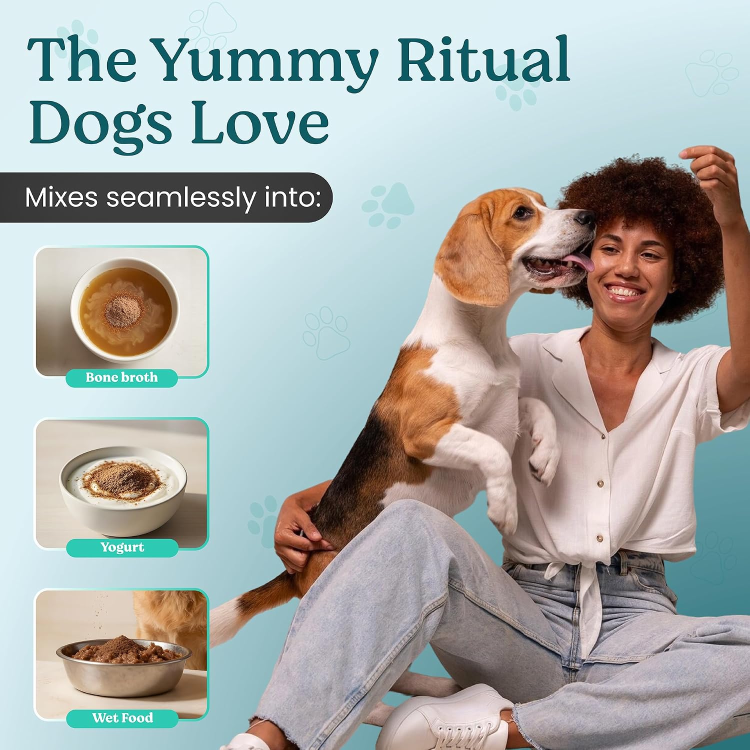 Doggie Herbs High Potency Immune Support – Fórmula de Cuidados Críticos con Setas Turkey Tail, Reishi y Hierbas TCM – Polvo Formulado por Doctor para Recuperación, Vitalidad y Salud Celular – 100g