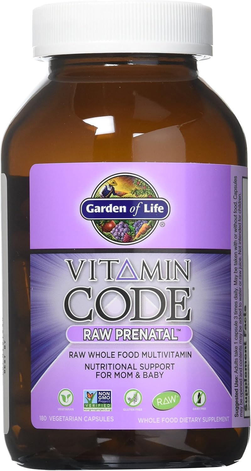 Garden of Life Vitamin Code RAW Prenatal, 90 cápsulas