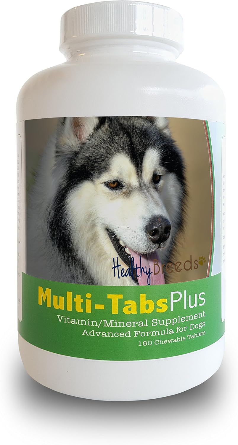 Healthy Breeds Siberian Husky Multi-Tabs Plus Chews 180 Count