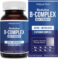 BioActive Vitamin B Complex - Complejo B Metilado con Metilfolato y 3 Formas de B12 - Triquetra Health