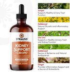 Strauss Naturals Kidney Support Supplement – 100 ml