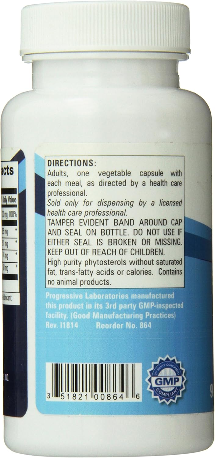 Progressive Labs Phytosterol Complex - Complemento de Fitoesteroles (90 cápsulas)