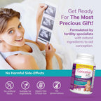 Conceive Plus Women's Fertility Support – Multivitamínico Prenatal para Concepción – 30 Días