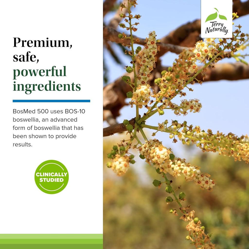 BosMed 500 Extra Fuerte - Extracto de Boswellia Serrata - 60 cápsulas blandas (Paquete de 2)