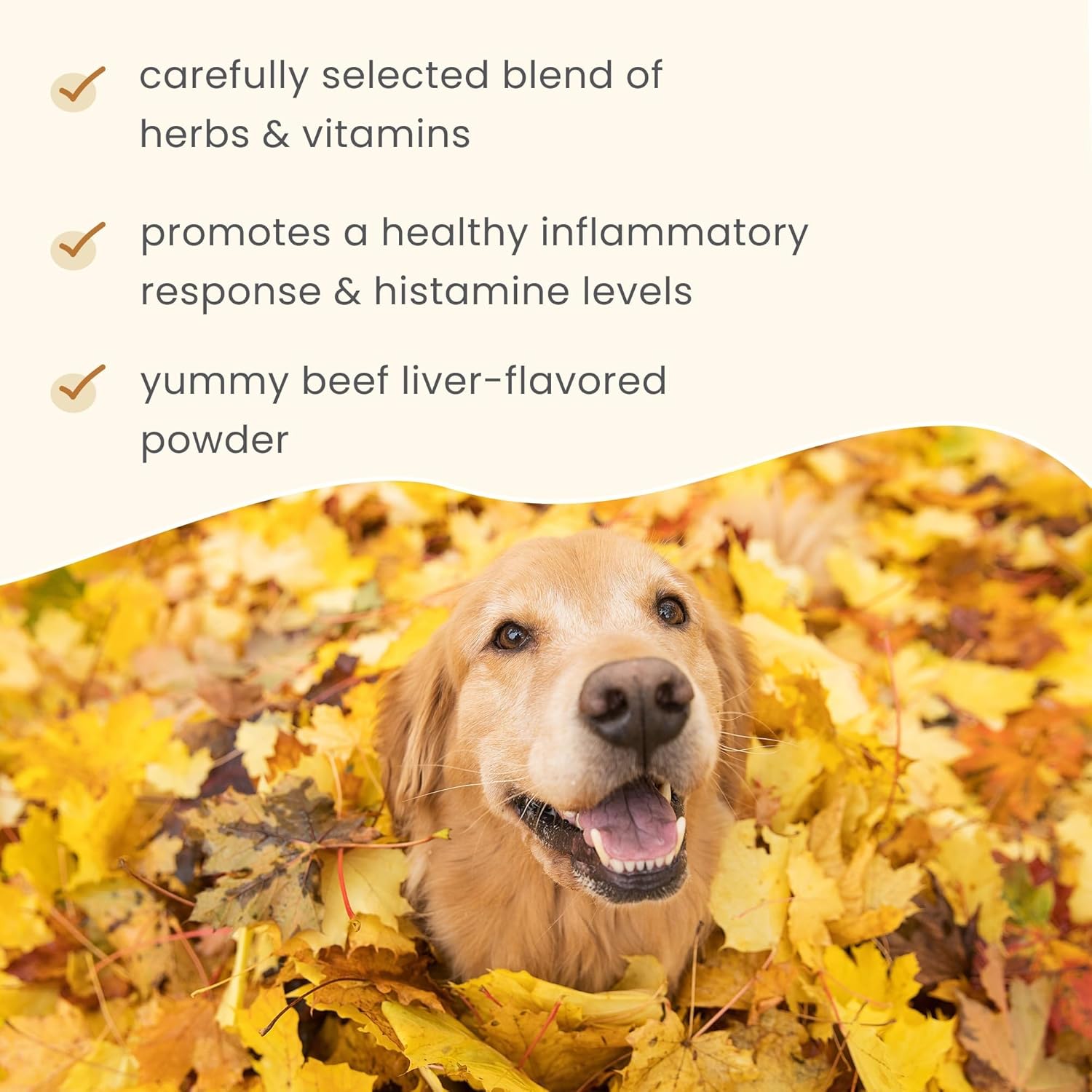 Dr. Mercola Bark & Whiskers Apoyo Estacional - Suplemento Inmune para Perros y Gatos