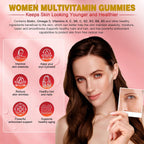 EnvyCure Gominolas Multivitamínicas para Mujeres - Con Metilados, Omega-3 y Probióticos (2 Paquetes)