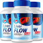 Liver Flow Plus Cápsulas - Fórmula de Salud Hepática e Intestinal (3 Envases)