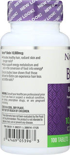Natrol Biotina 10.000 mcg 100 Comprimidos